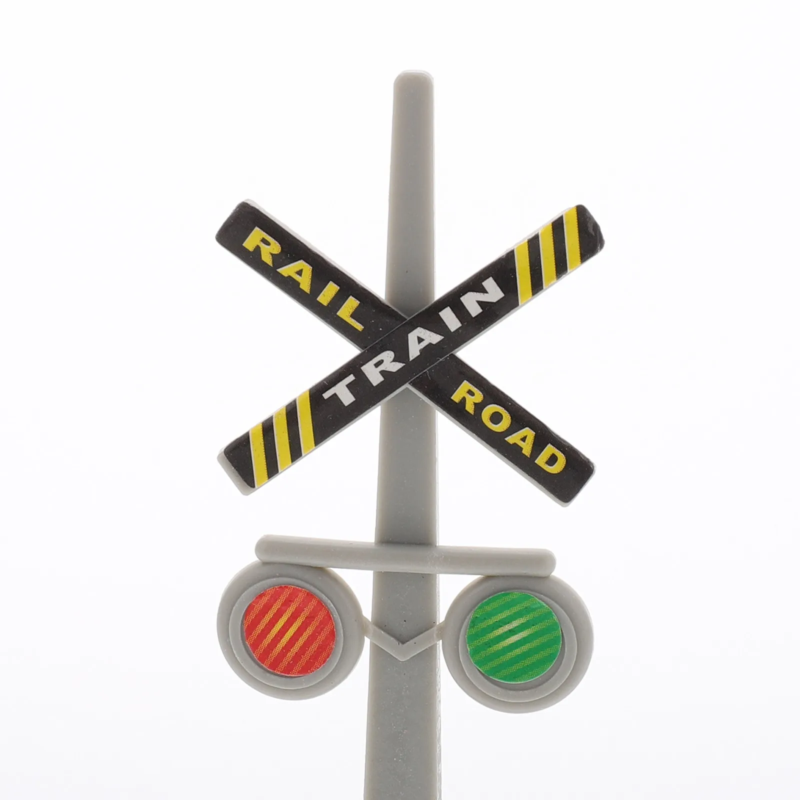 8Pcs Miniature Railroad Signal Lights Micro Traffic Accessories for DIY Train Sand Table Landscape Model Train Accessories view 3