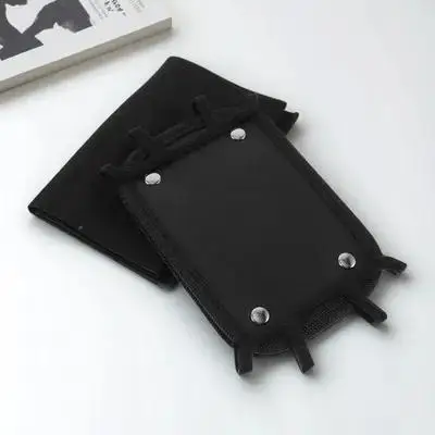 

Adjustable Rotatable Phone Holder For Car Backseat Hook Loop Strap Anti Scratch Silicone Mesh Easy Install High Strength Seat