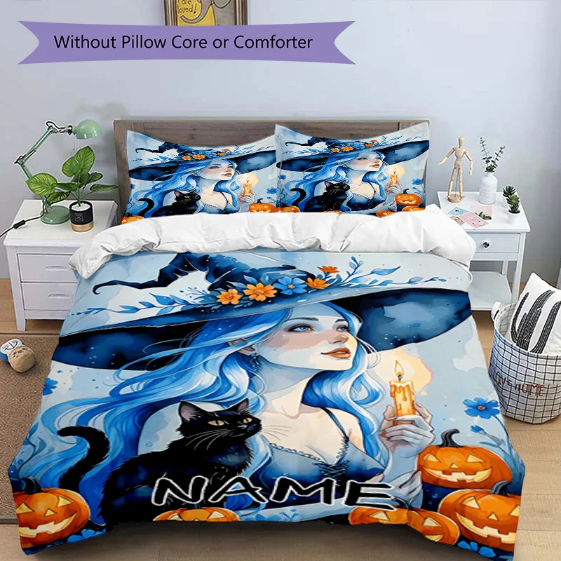 customized name Bedding Set 3D Print Polyester Duvet Cover Single Twin Queen King Size for Home Decoration Birthday Gift