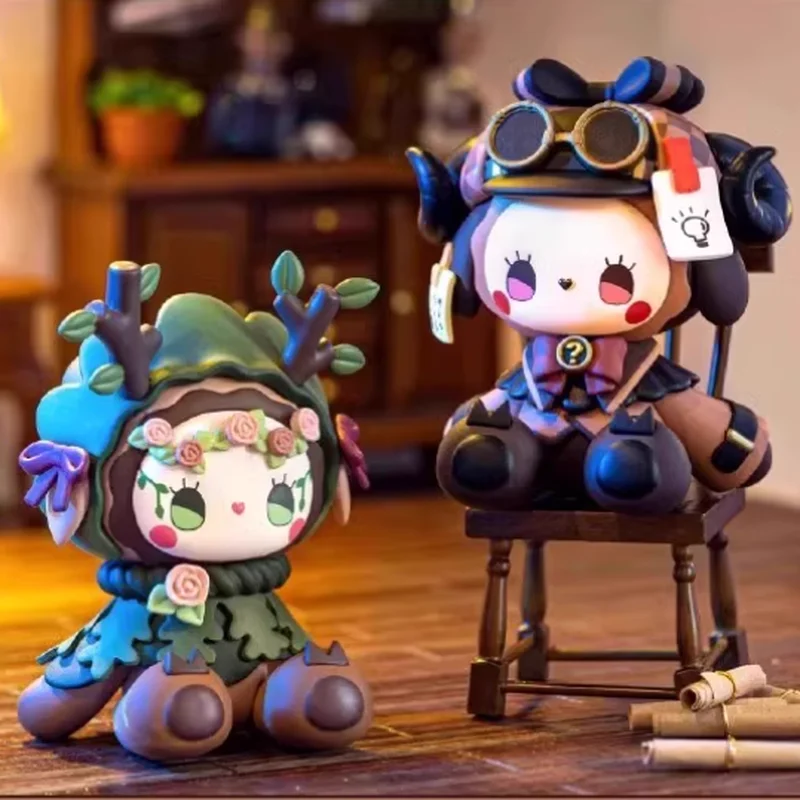 EMMA Secret Forest Frostveil Villa Series صندوق أعمى دمية لطيفة قابلة للجمع لعبة مجسمة ديكور منزلي كرتوني هدية مفاجئة للأطفال