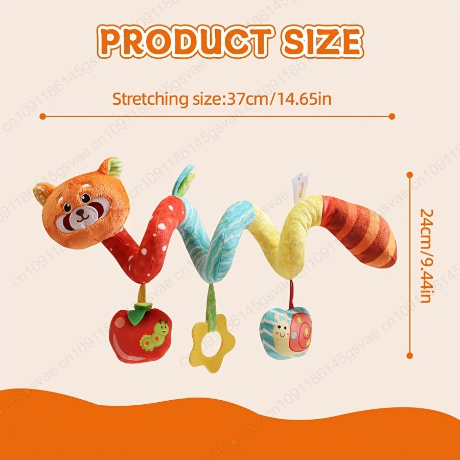 Lit coloré pour bébé enveloppé autour du lit suspendu, siège de sécurité, jouets confortables dans la voiture, poupée confortable pour poussette de bébé