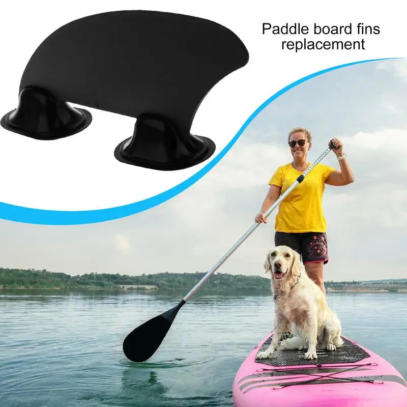 Inflatable Paddle Board Fin Kayak Fin Surfboard Fin Single Fin Paddle Board Parts Kayak Tracking Fin Replacement Surf Fins Side