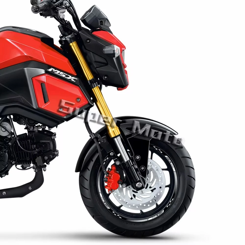 Motorcycle Reflective Wheel Hub Sticker Rim Decal Stripe Tape Waterproof Accessories For MSX125 SF MSX 125 Grom msx125
