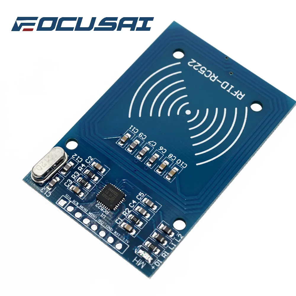 Focusai-arduino用の誘導センサーモジュール、rfid nfcリーダー、rf icカード、nfcキーリング、高品質