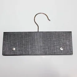 10pcs Swatch Header Hanger With Rivets Fabric Samples Binding Holder Textile Material Collecting Stack Book Card Display Hook
