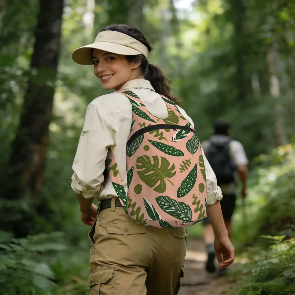 Indoor Plants 03 Student Backpack School Bag Hiking Travel Daypack for Men Women Storage Bookbag Shoulder Bags
