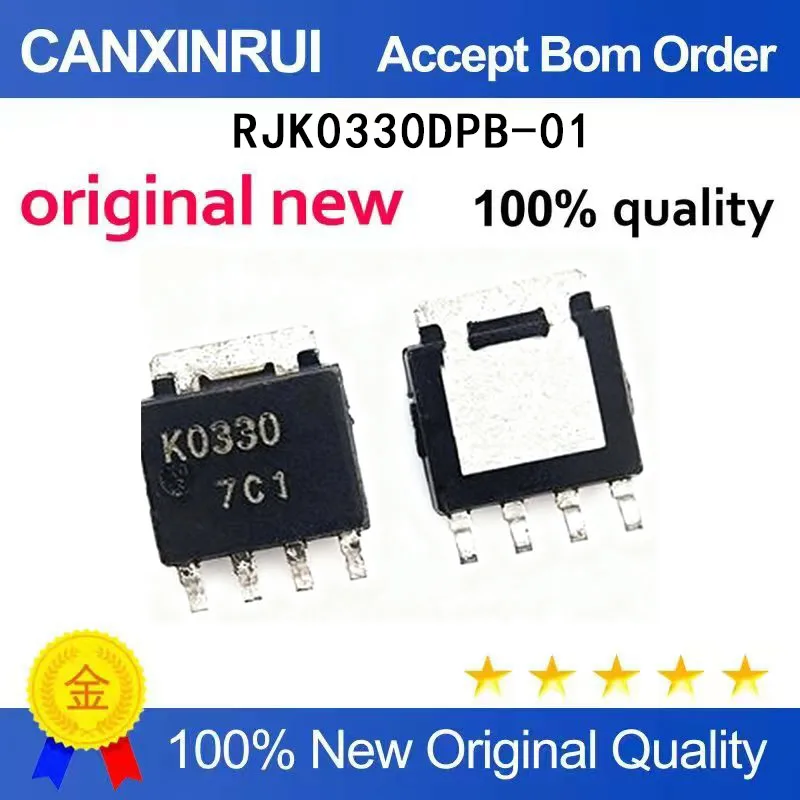 (5-100 Pieces) New RJK0330DPB-01 silk screen K0330 LFPAK field-effect transistor