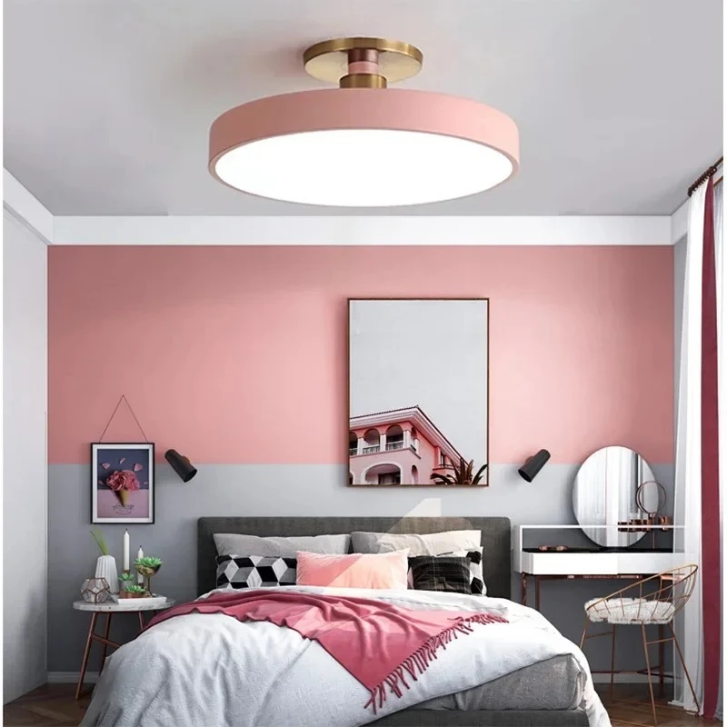 Modern LED Ceiling Chandelier Nordic Child Ceiling Lights Living Bedroom Study Room Corridor Home Indoor Lamps Lighting
