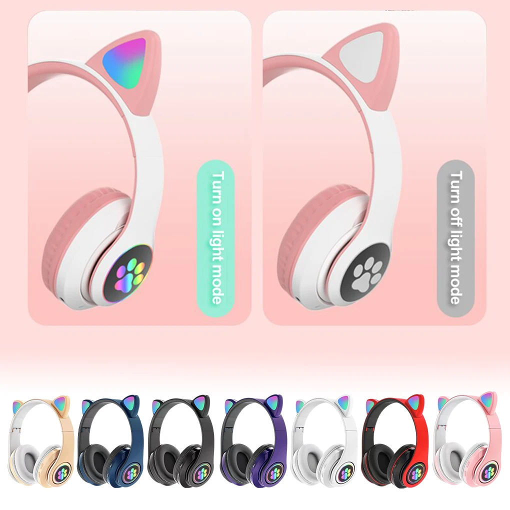 Zestaw słuchawkowy Glow Wireless Ear Stud Gaming Supplies Redukcja szumów w kolorze niebieskim