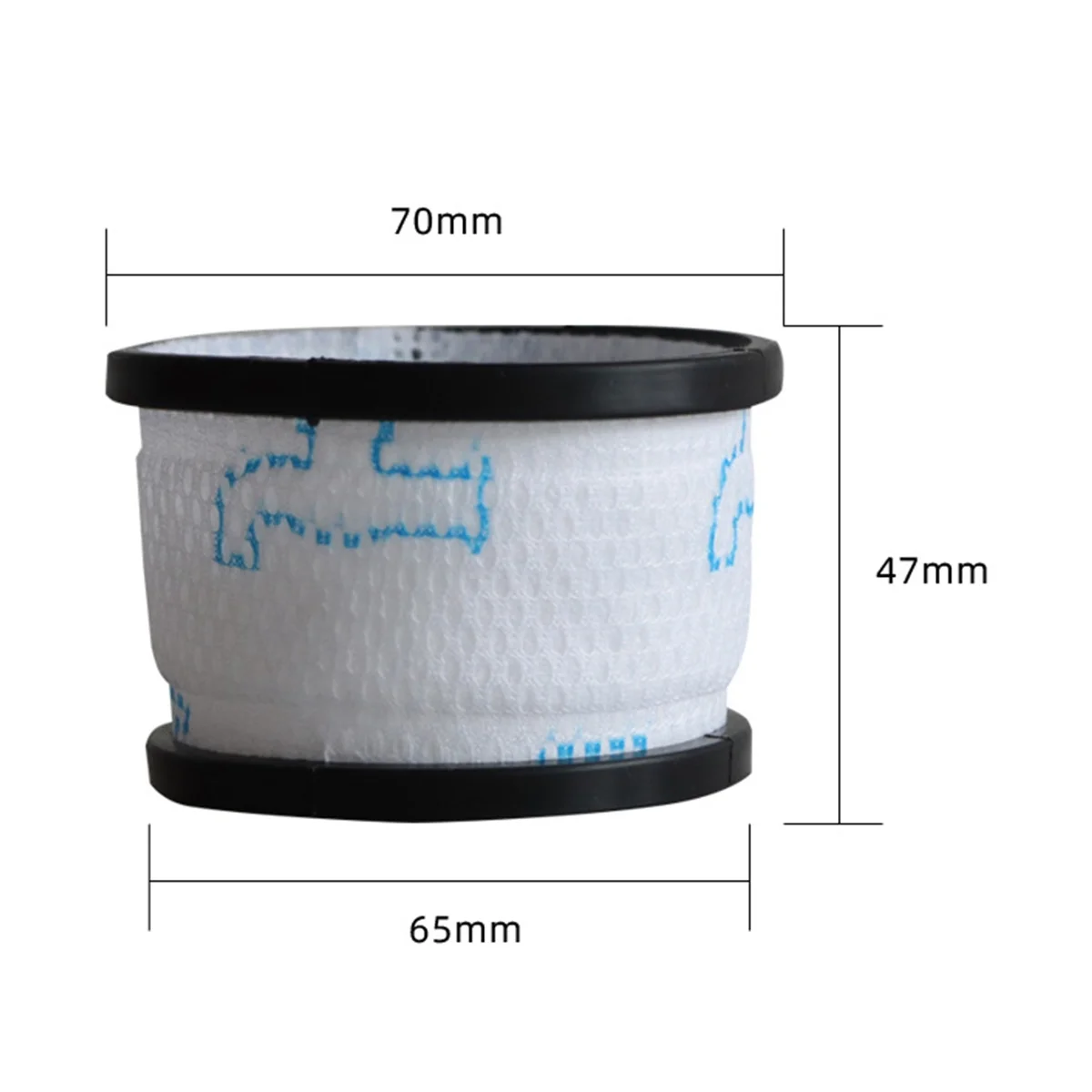 Filtro de aspirador de pó 4 peças de filtro de substituição para peças de aspirador de pó S600/S6P/S6