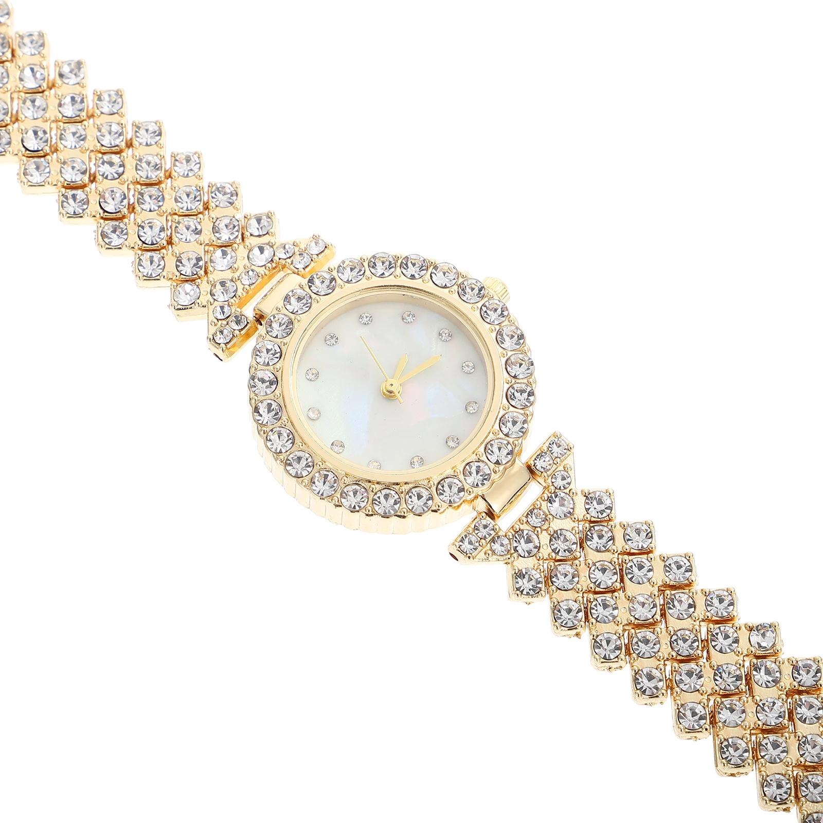 

Light Luxury Watch Women Watches for Diamond Rhinestone Wrist Woman Rhinestones Holiday Gift Female Friends