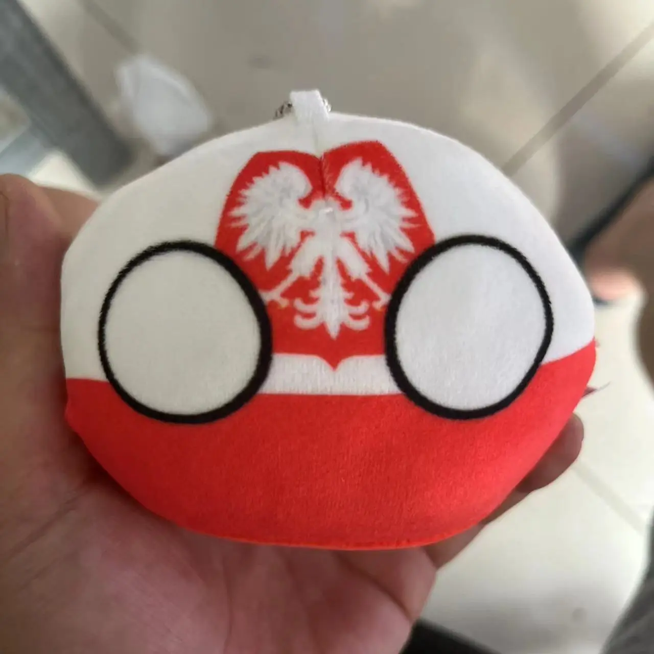 Mainan mewah bola negara 10cm 70 gaya bola Negara liontin Polandball mainan bola negara boneka hadiah Natal untuk anak-anak