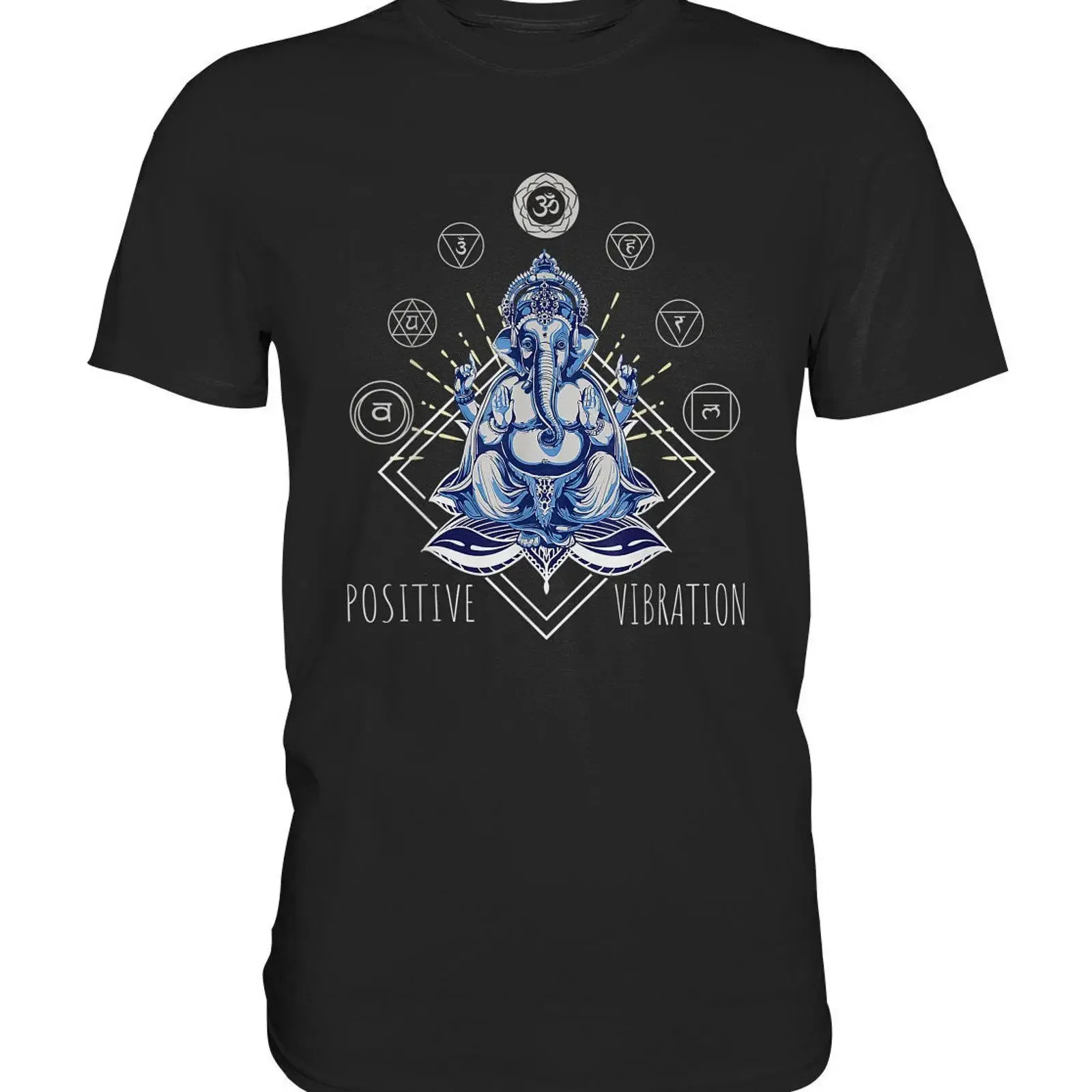 Yoga Meditating Elephant T Shirt Meditation Buddhism Spirituality Namaste Buddha Premium vintage Washed Stretched Comfortable