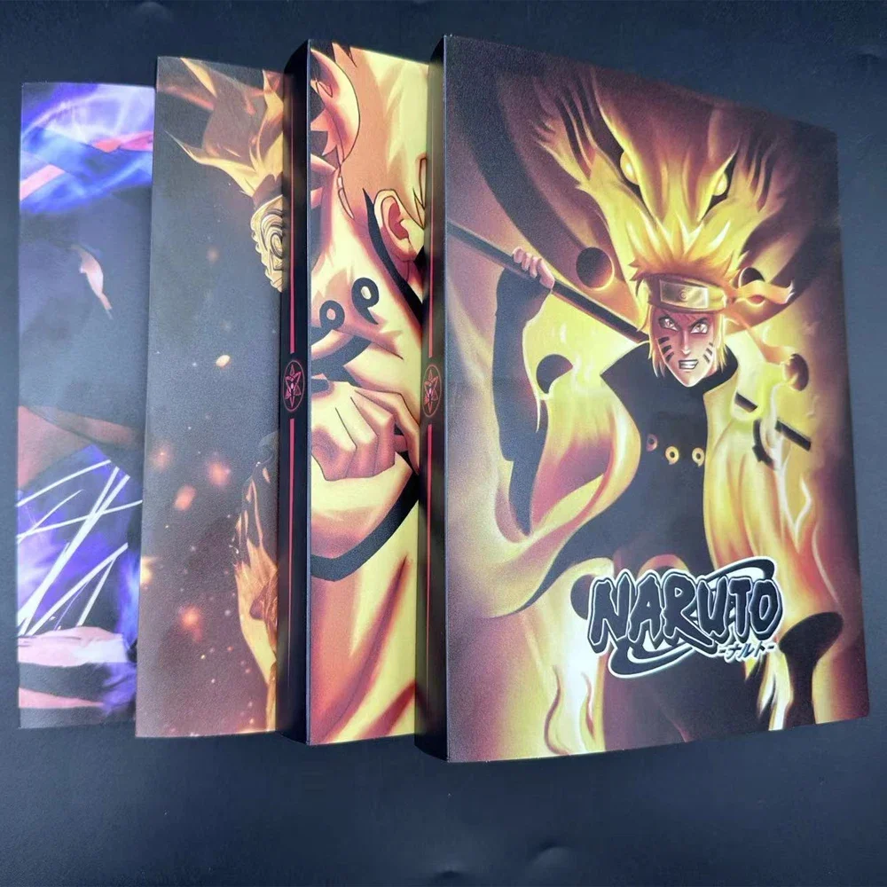 Naruto Card Card Book Uzumaki Naruto Uchiha Itachi Kyubi Anime Character Collection Book Storage Set Collection Card