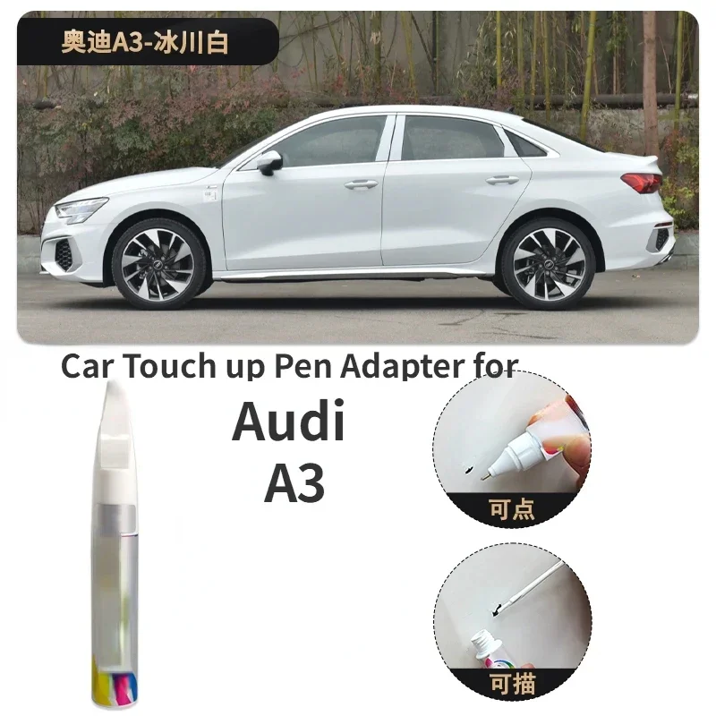 

Car Touch up Pen Adapter for Audi A3 Paint Fixer Glacier White Cloud Gray Audi A3 Modified Pieces Car Scratch Fabulous Repair