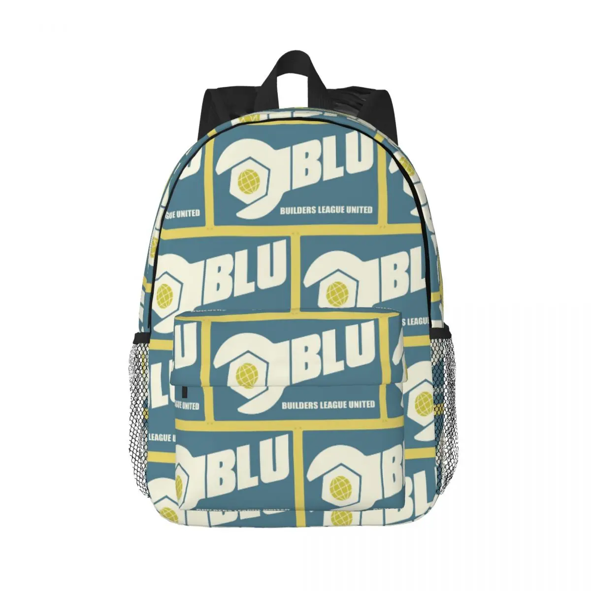 

Team Fortress 2 BLU Logo Backpack Daypack Large Capacity Boys Girls BookBag Shoulder Bags for Men Women Children School Bag