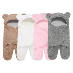 Soft Newborn Baby Wrap Blankets Baby Sleeping Bag Envelope For Newborn Sleepsack 100% Polyester For Baby 0-3 Months