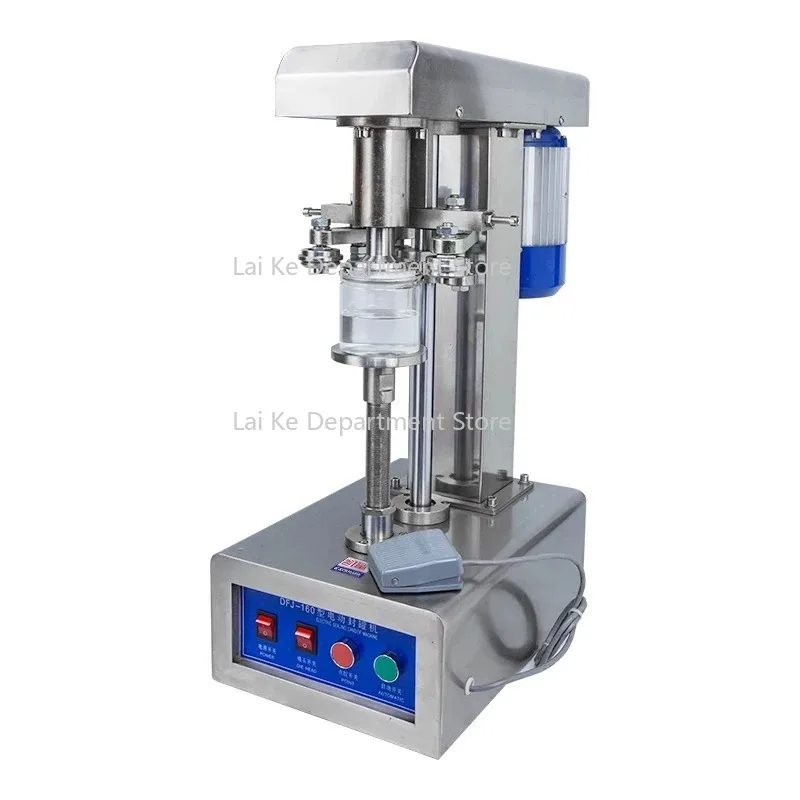 

Can Sealing Machine Tinplate Plastic Bottle Paper Can Capping Machine Capping Machine Aluminum Cap Commercial Electric Can Seali