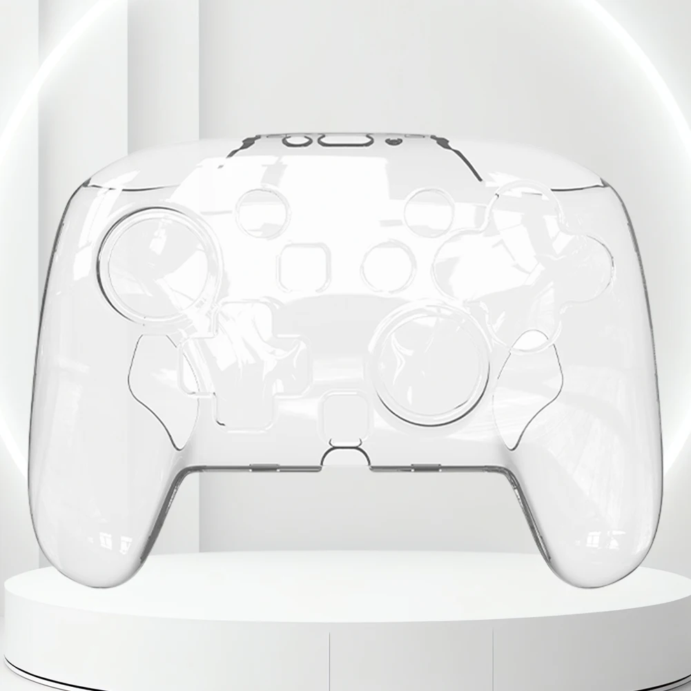 For NS2 PRO Protective PC Hard Shell Anti-Scratch Transparent Crystal Protection Wear Resist Gamepad Cover Shell Friends Gift