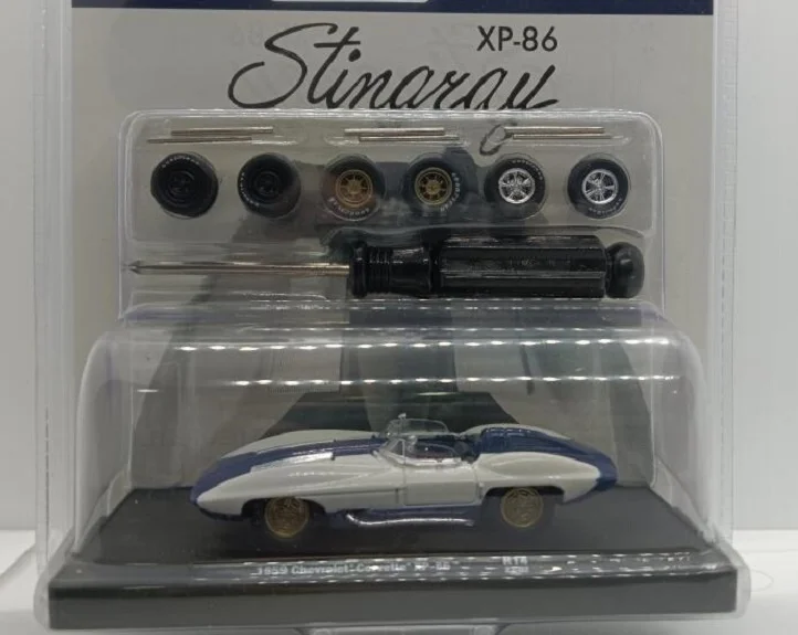 

M2 machinery 1/64 1959 corvette XP-86 limited Коллекционная модель diecaste из сплава