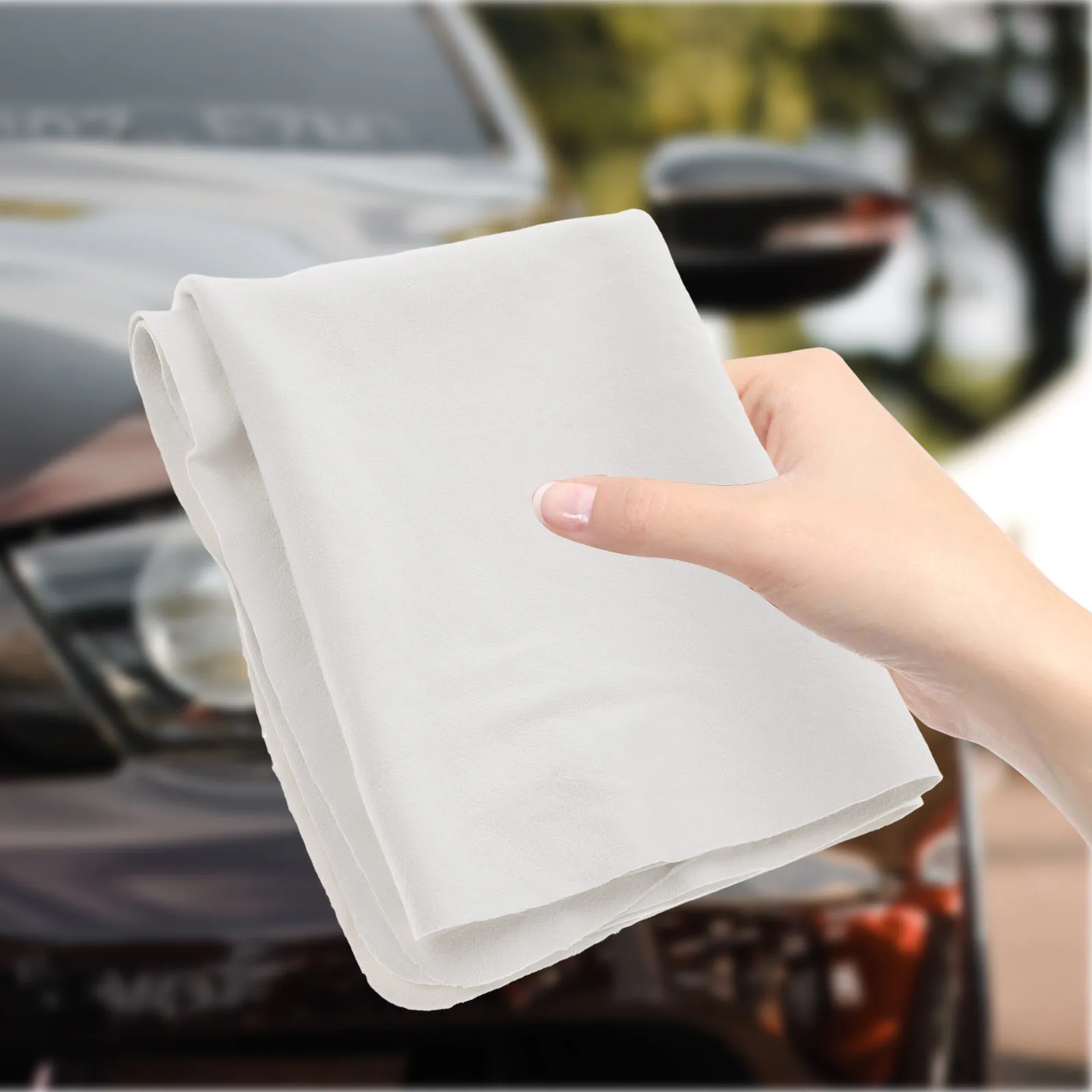 

Салфетка из замши для автомобиля: супервпитывающая, толстая, мягкая, для быстрой мойки и очистки кузова, впитывающее полотенце