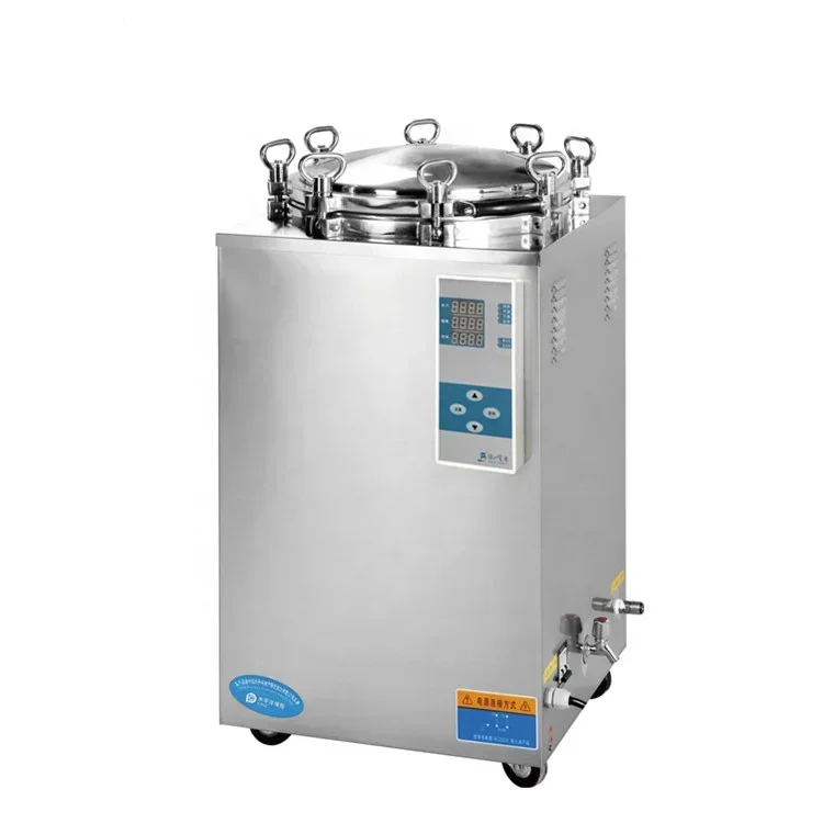 Laboratory Laptop Vertical Autoclave Steam Sterilizer High Temperature Sterilizing Oven With Factory Cheap Price For Hospital