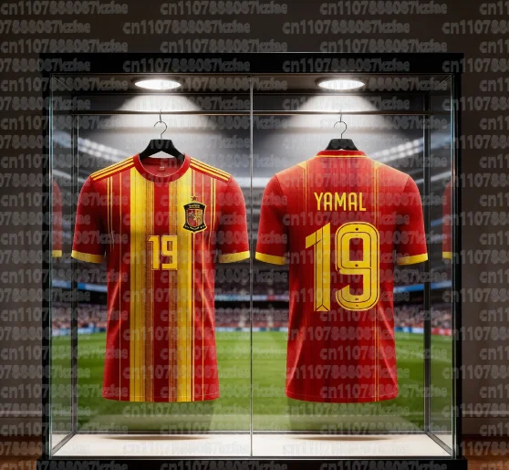 

2026 New Design Football Team Style Man's Soccer Jersey for Training and Game Breathable Quick-Drying Kid's Sports T-shirt