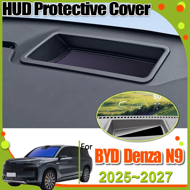 

Car Accessories For BYD Denza N9 2025 2026 2027 Starray Atlas HUD Display Cover Anti-scratch Head Up Screen Protective Mat Auto