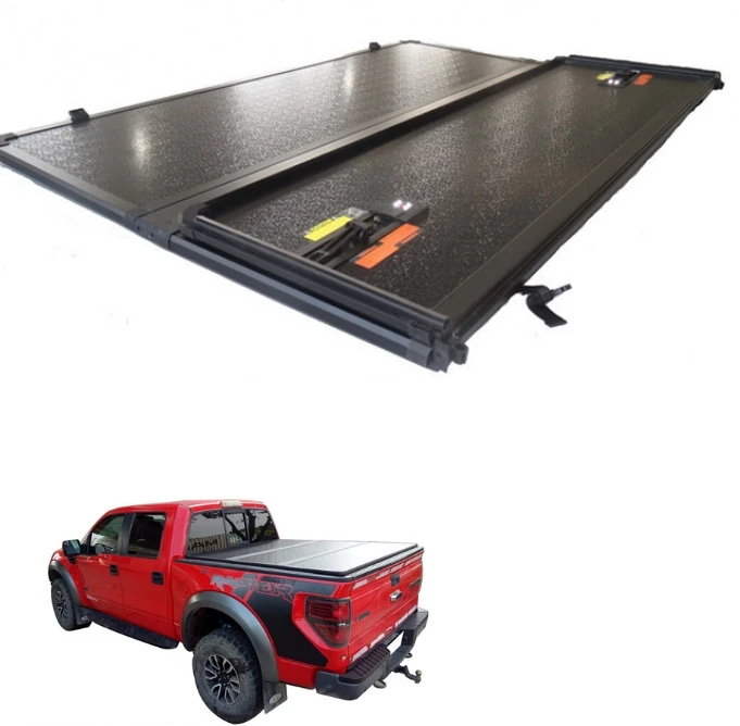 

wholesale Pickup car accessories/ folding soft tonneau cover for navara np300/ truck bed covers fordranger