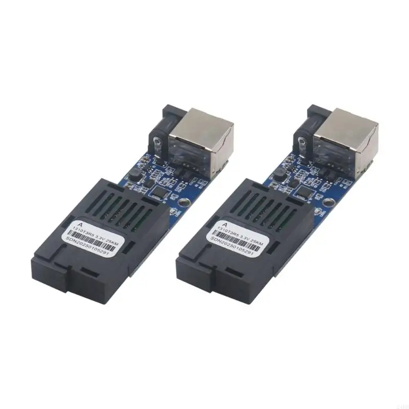 

20KM Long Ranges Fiber Opticals Media Converters Single Mode 1SC Port Low Power Consumption Design 24BB