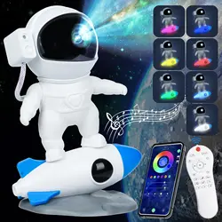 AstronsomGalaxy-Projecteur de nébuleuse pour enfants, veilleuse étoile, budgétaire Space Buddy, cadeaux sympas pour Noël et anniversaire