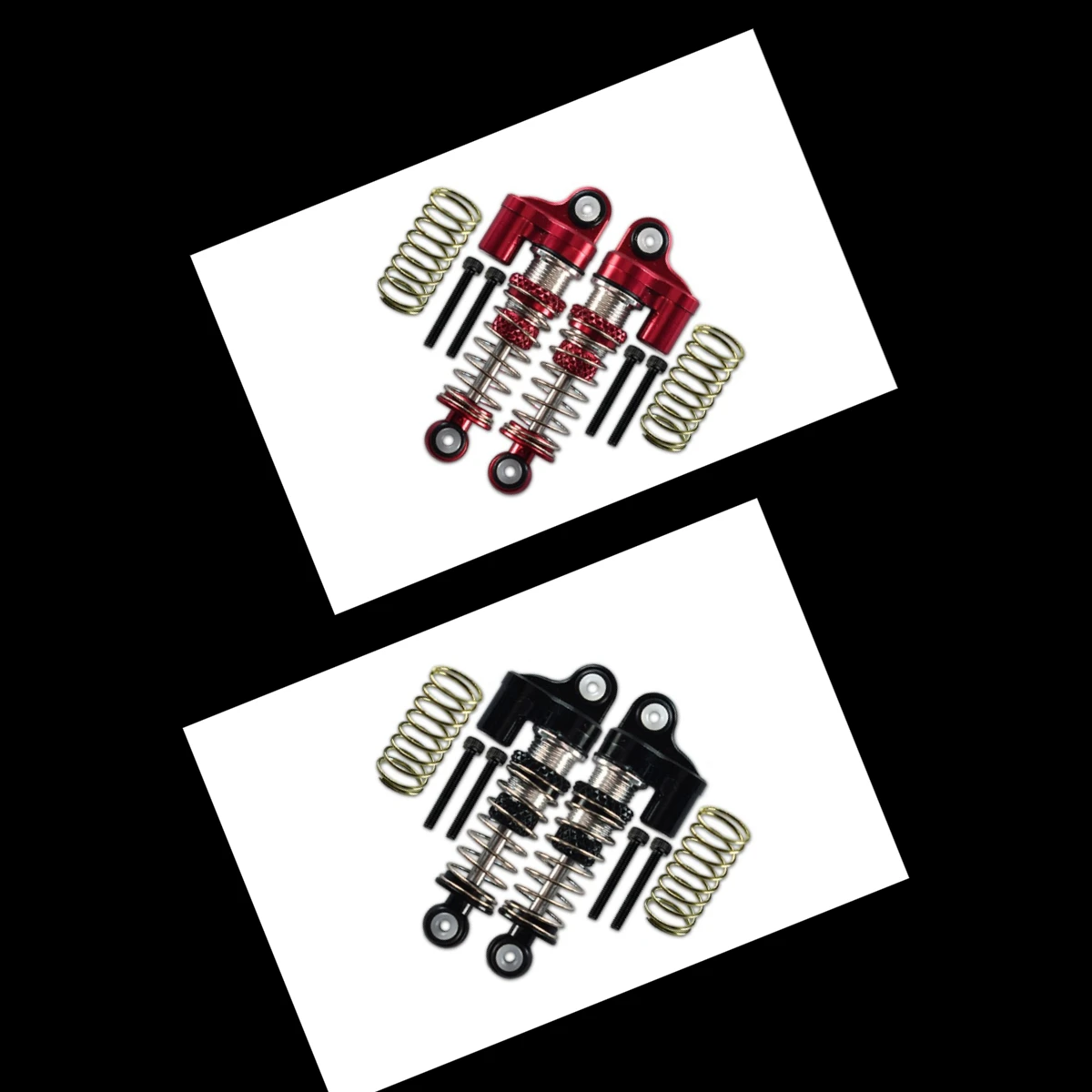 GPM AXIAL SCX24 Jeep Wrangler AXI00002 For Alu Front/Rear L-Shape Piggy Back Damper 35mm