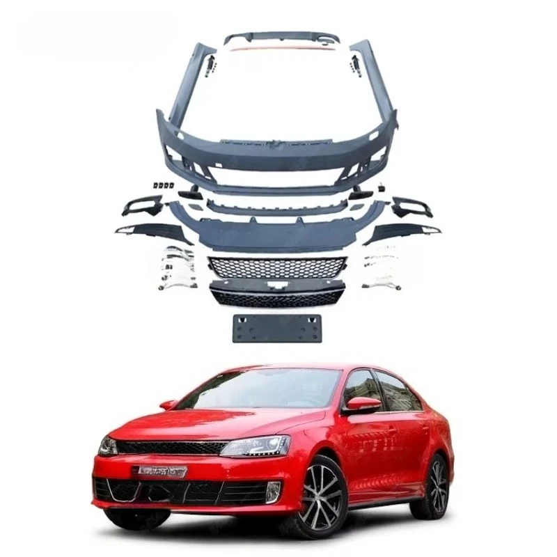 

Car Accessor G LI Style Body Kit s Sagit 2012 PP Front Bumper Grille Side Skirts Rear Diffuser