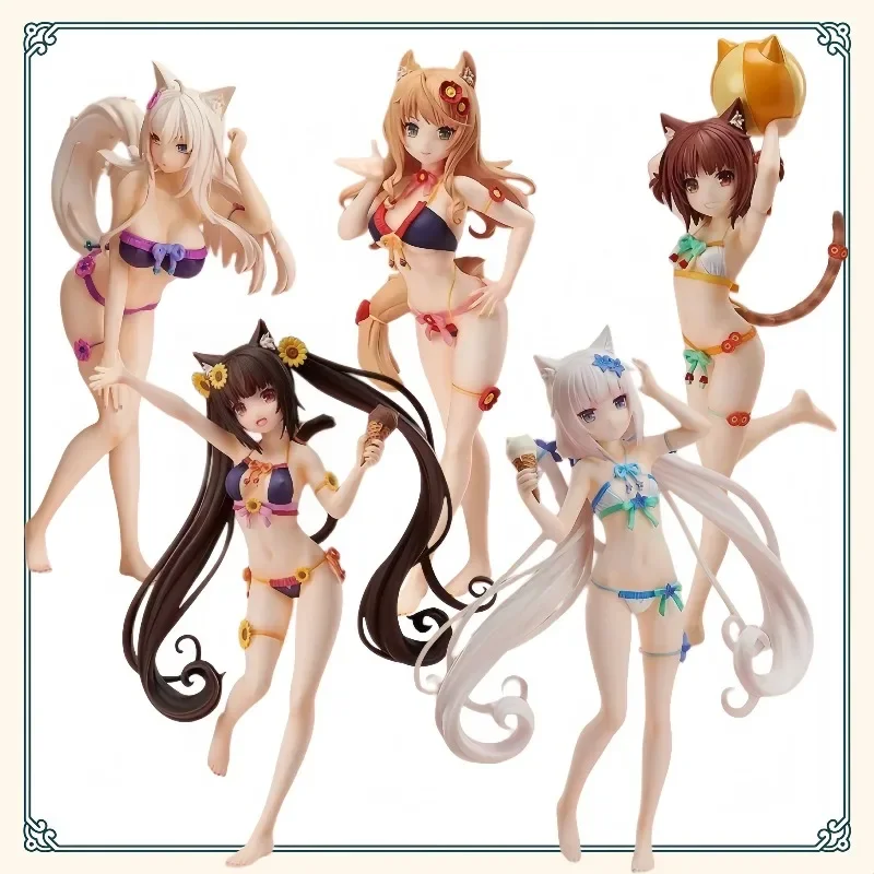 Original FREEing S-style Chocola Coconut Azuki Maple Chinamon Vanilla Authentic1/12 PVC  Action Character Model Toy Collection