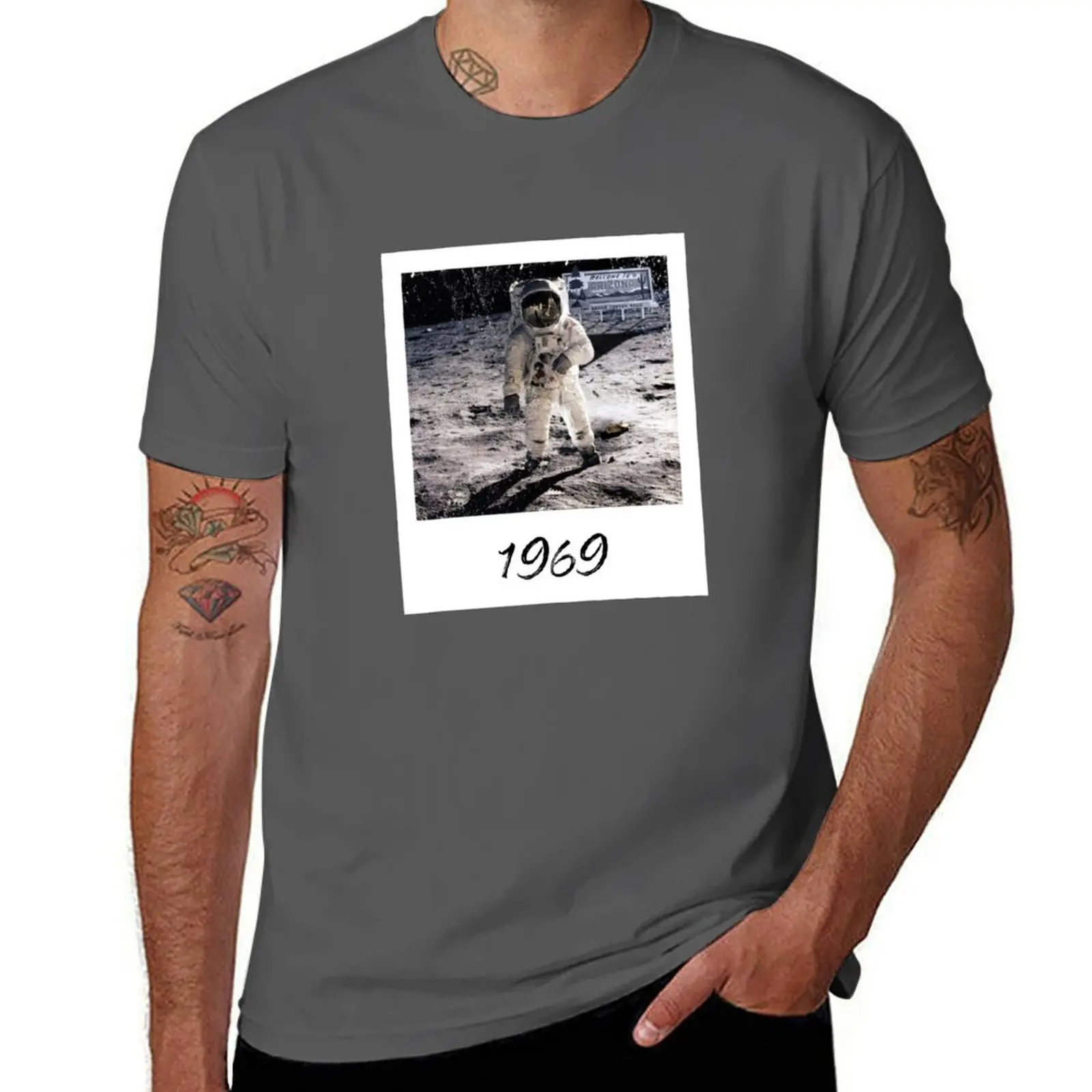 

Conspiracy Theory Fake Moon Landing Hoax T-Shirt man tshirt g man t shirts for men man t shirt summer T-Shirt
