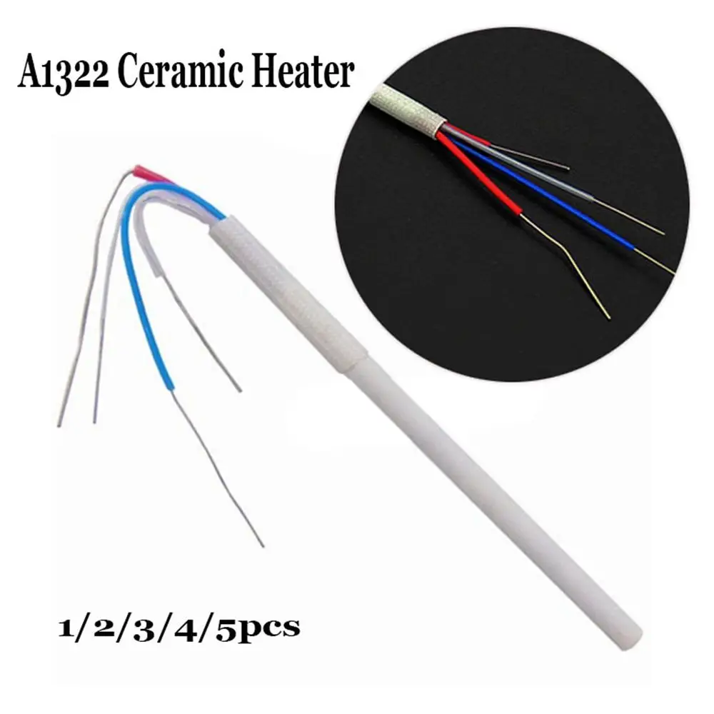 1/2/3/4/5pcs 24V 60W Parts Tools A1322 Ceramic Heater Soldering Station Replacement Welding Equipment Heating Element