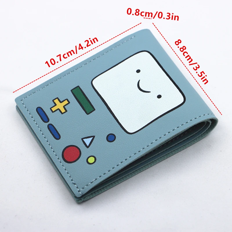 محفظة نسائية كاواي أنيمي كارتونية، حامل بطاقات فتاة عصرية ولطيفة، محفظة كارتونية لطيفة للطلاب، جيب بطاقات أنيق