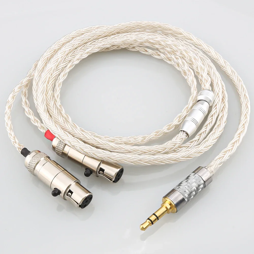 

16 Core OCC Silver Plated Headphone Earphone Cable For Audeze LCD-3 LCD-2 LCD-X LCD-XC LCD-4z LCD-MX4 LCD-GX lcd-24