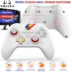 PC Game Controller FPS Gamepad with 800Hz Wired Return Rate For Android/ IOS/Switch With Hall Trigger Joystick