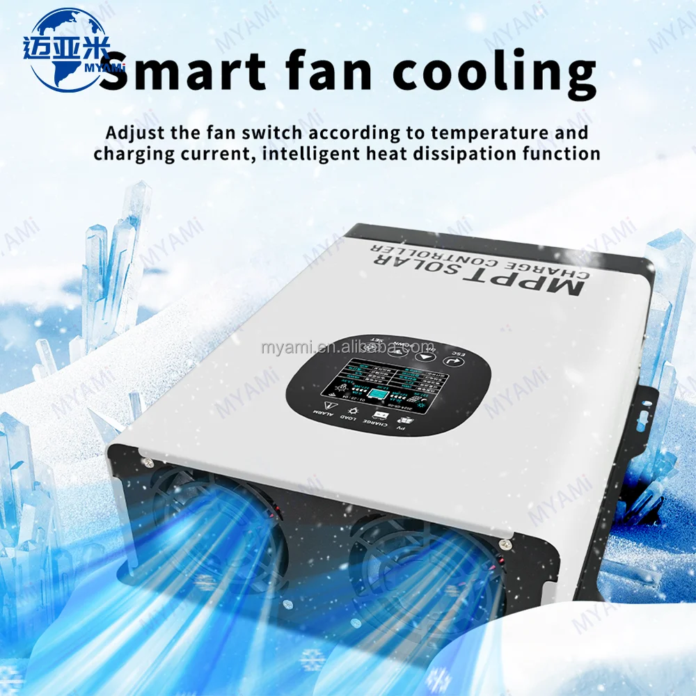 Myami Auto Mppt Solar Charge Controller 24v 36v 48v Compatible 120a 480v Pv For High Voltage Batteries 120v192v