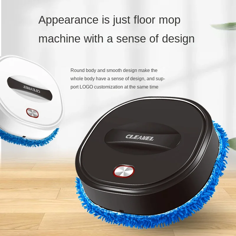 2024 New Household Intelligent Mopping Robot percorso casuale fuga automatica Dry Wet Dual Purpose Mopping Machine spazzare