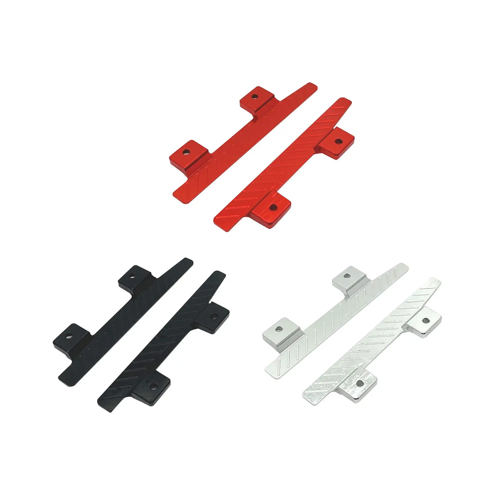 

RC Car Foot Pedals Accessory Part Upgrade Part Metal Side Steps Foot Plate Step Running Board for MN82 LC79 MN78 1/12 Scale