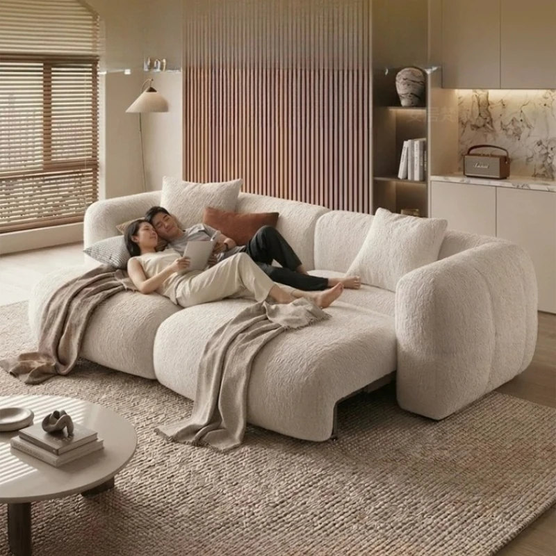 Microfiber Fabric Recliner Sofa Waterproof Large Extendable Relax Electric Sofa Loveseat Cloud Divano Tecnologico Furniture Home