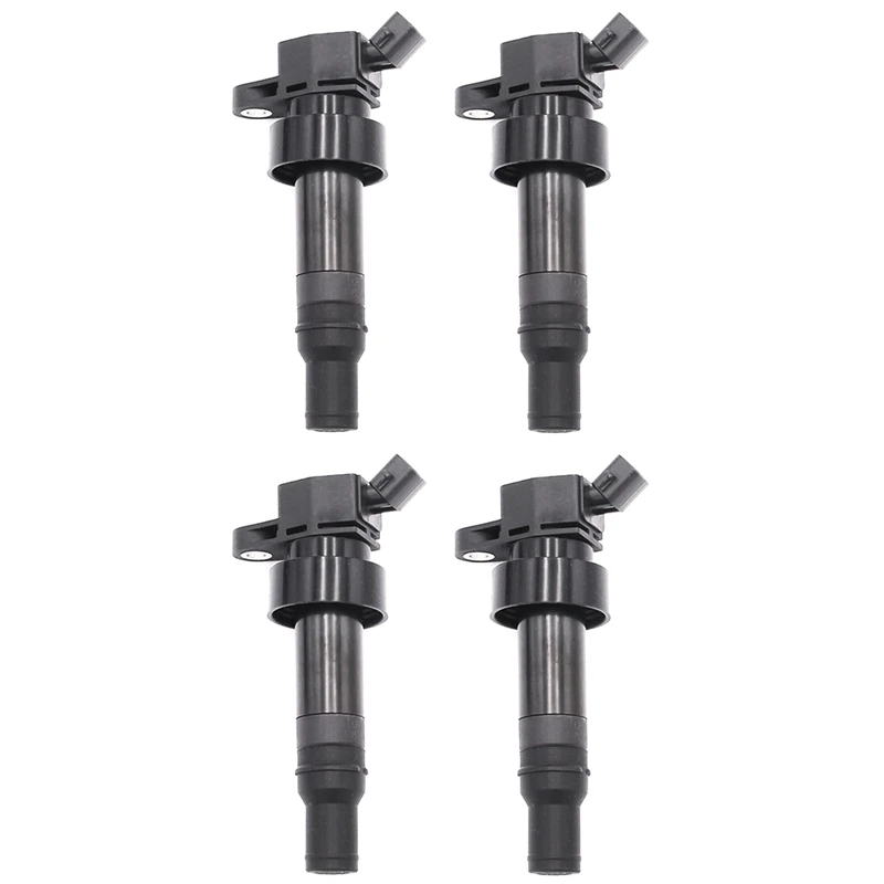 New 4PCS Ignition Coils Fit For 13-17 Hyundai Veloster 2014-2017 Kia Forte5 Koup