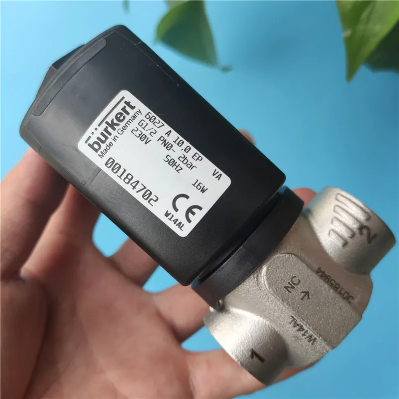 Burkert6027 Solenoid Valve Is Used For Baode Solenoid Valve With Low Temperature And High Pressure Resistance.