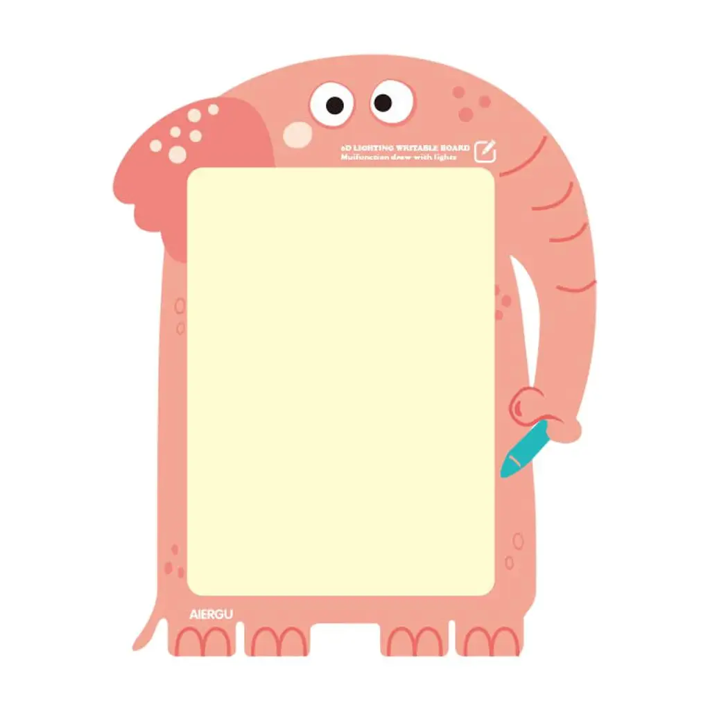 Multi Color Magnetic Drawing Board for Kids with Stylus Pen and Erase Slider Learning Toy for Children Age