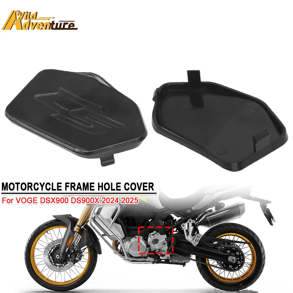 

For Voge DSX 900 DS900X DSX900 2024 2025 Motorcycle Frame Hole Plugs Cover Decorate Caps Kits Frame Hole Cover ds900 Accessories