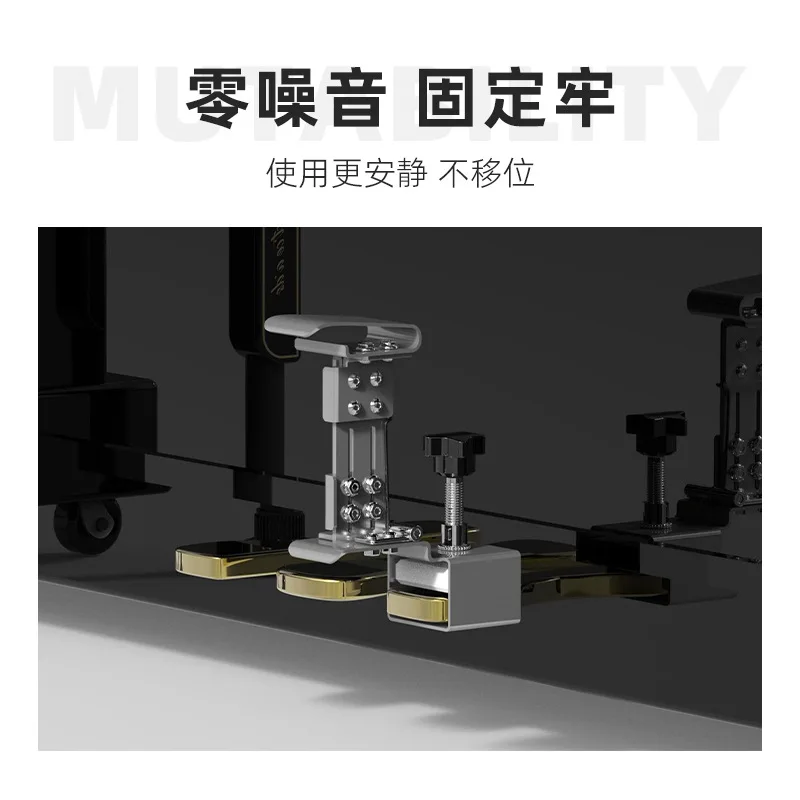 Piano Pedal Extender, Adjustable Height Sustain Pedal Riser for Kids, Practice Performance Foot Rest, 2 in 1 Design