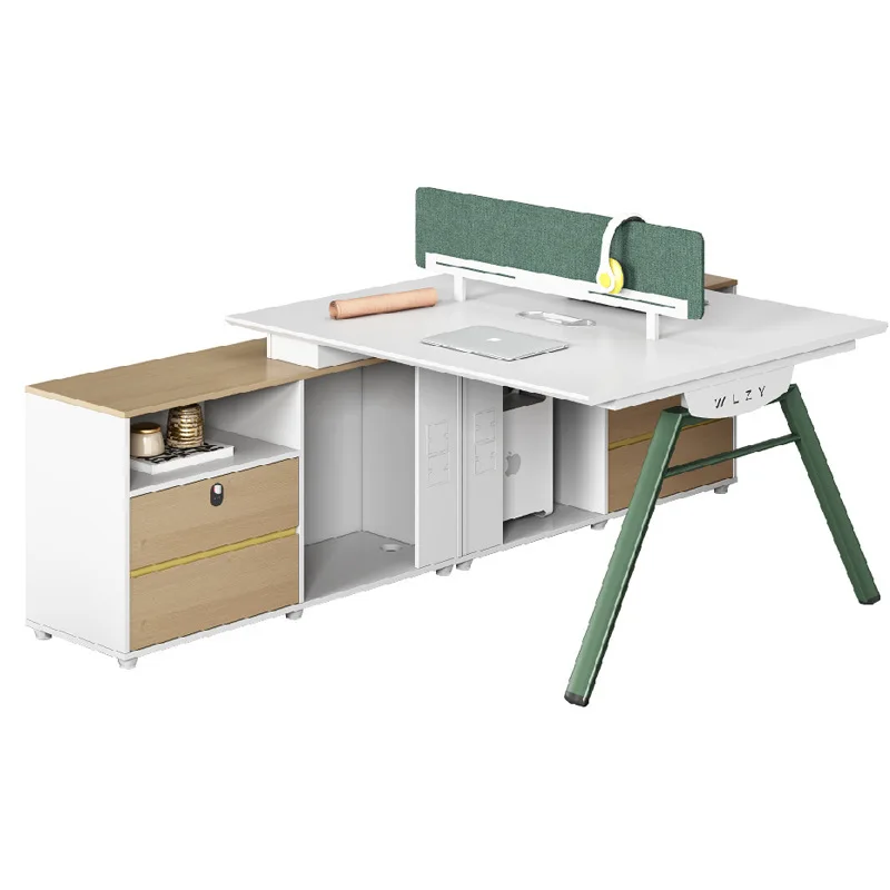

E0 environmentally friendly desk combination simple modern four-person staff office furniture