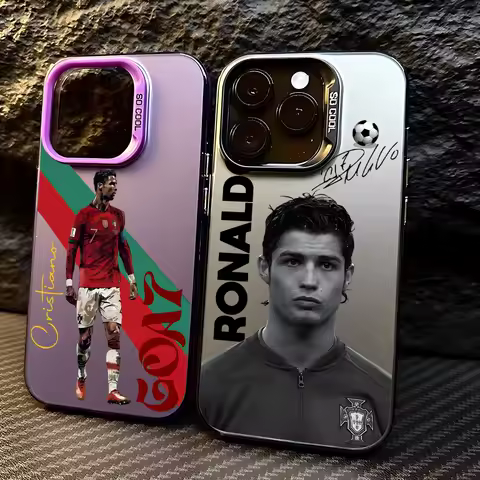 Famous football players C-CR7 Phone Case For Tecno Pova Spark Go 30C 20 10 7 Pova 6 Camon 40 30S itel Pro 4G 5G Matte Back Cover